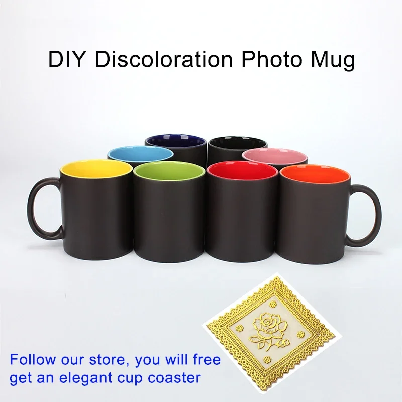 Coffee Tea Photos - DIY Foto Schwarz becher Magie Farbwechsel
