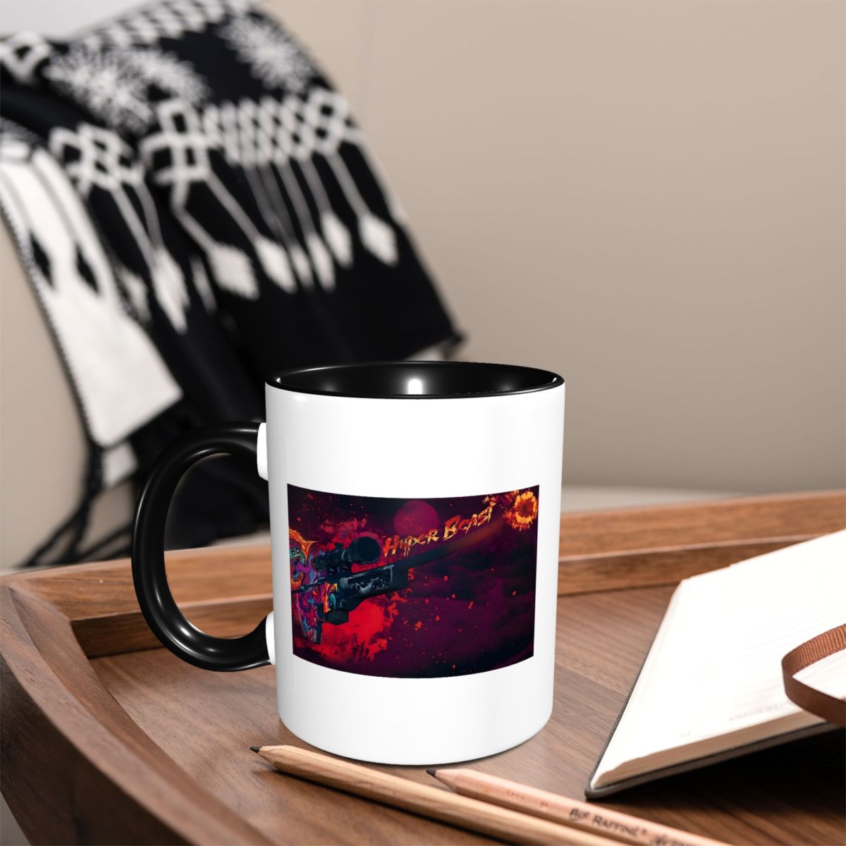 Coffee Tea Photos - Hyper Beast Cover Photo Mug Lustige