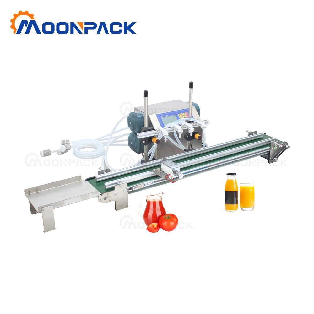 Coffee Tea Machine - Moonpack MP-4H1200 Abfüllmaschine Halbautomatische Getränke-Abfüllmaschine für
