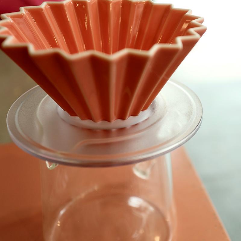 Coffee Tea Stand - Transparante hars hars koffiefilters houder herbruikbare