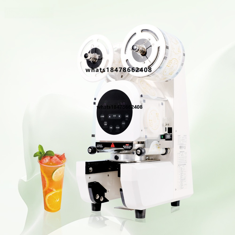 Coffee Tea Cup - Vollautomatische Edelstahl-Versiegelungsmaschine für 90mm 95mm Papp-