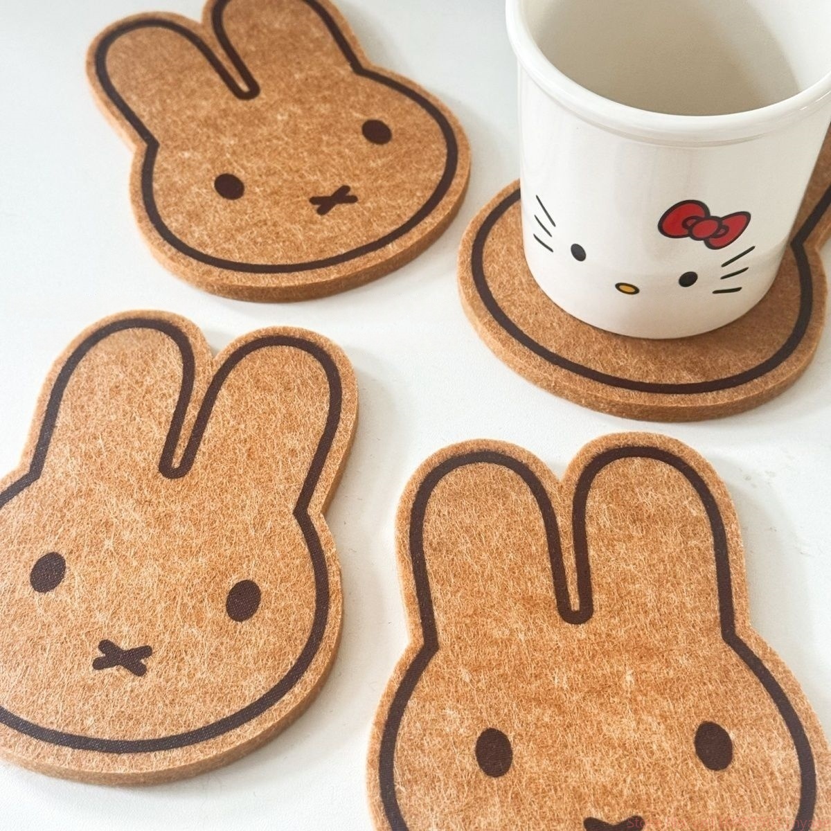 2-teiliges Miffy-Kaninchen-Unt – Coffee Tea Photos Bewertung und Preis