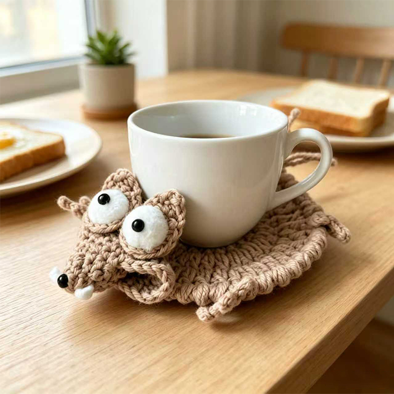Niedlicher gehäkelter Tier-Unt – Coffee Tea Day Bewertung und Preis