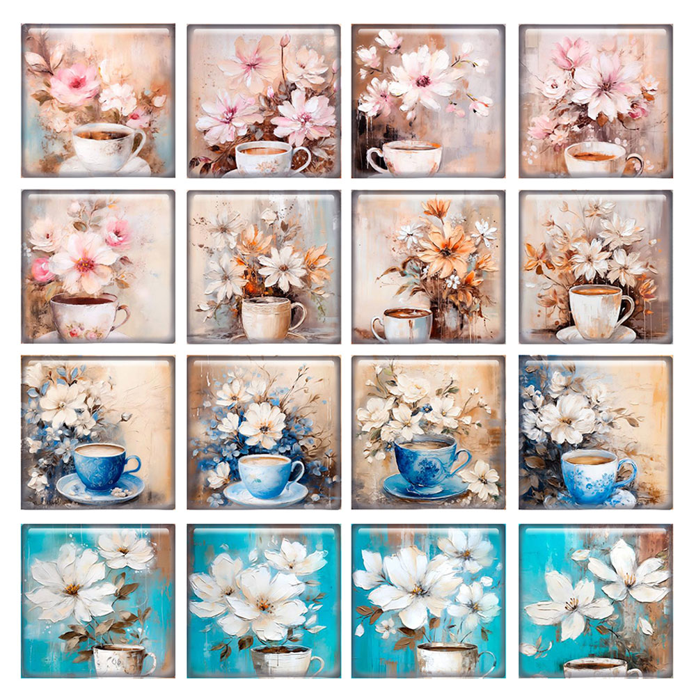 Zufällige gemischte runde/oval – Coffee Tea Photos Bewertung und Preis