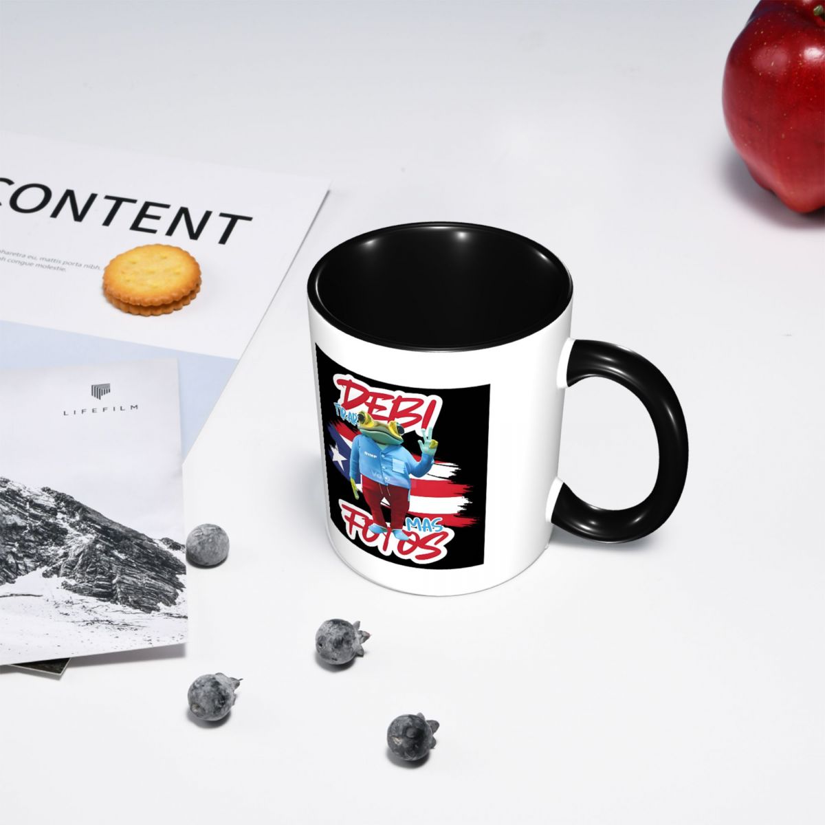 Bad Bunny DTMF Debi Tirar Mas  – Coffee Tea Cup Foto Bewertung und Preis