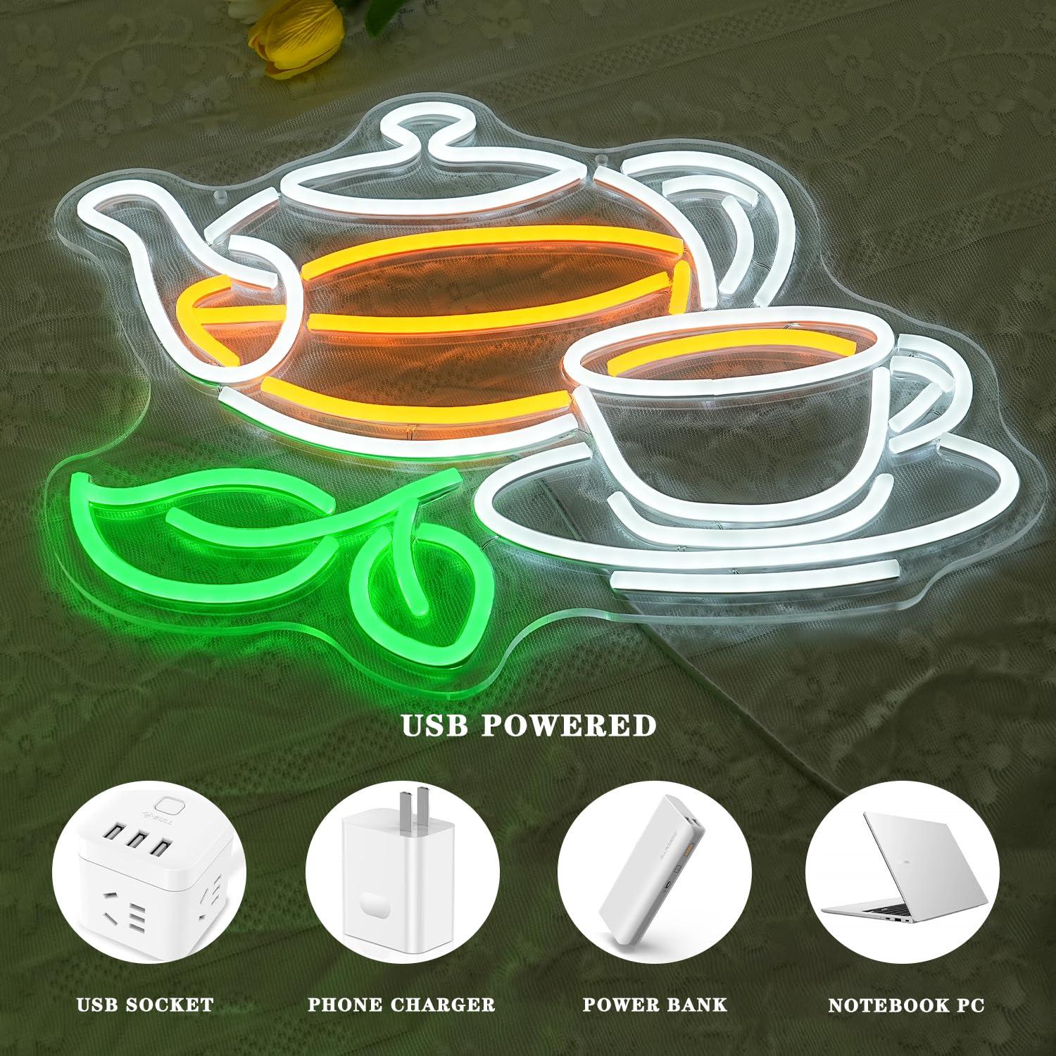 Tee-Neonlicht USB Dimmbare LED – Coffee Tea Plantation Bewertung und Preis