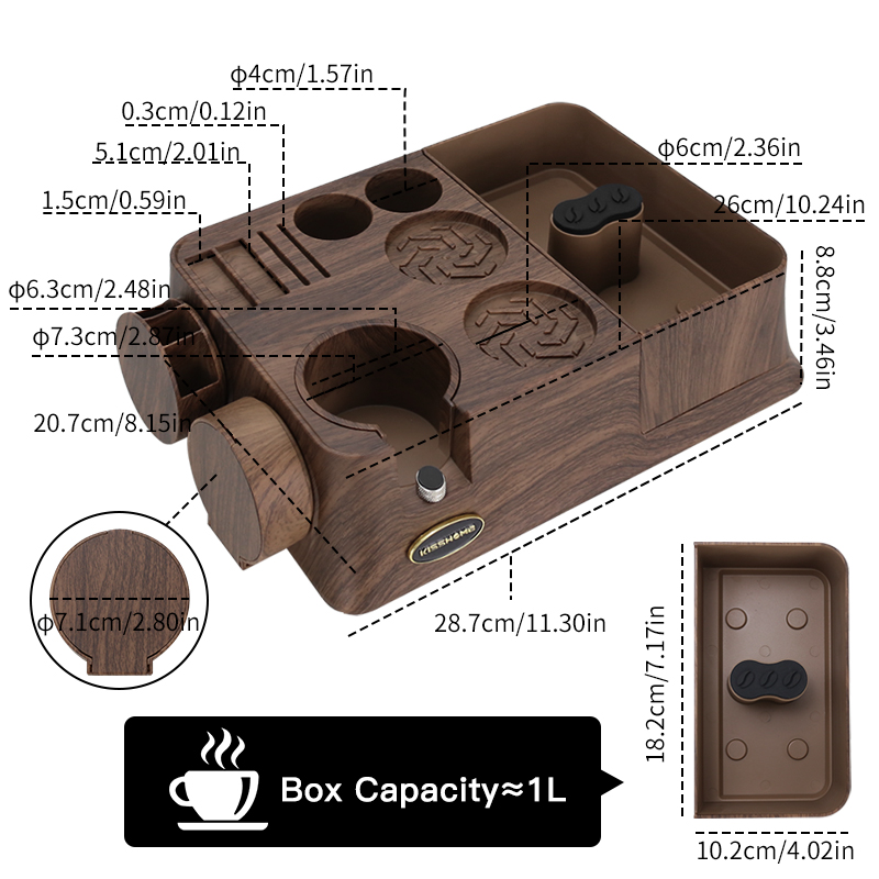 KISSHOME Espresso Tamper Stati – Coffee Tea Holder Bewertung und Preis