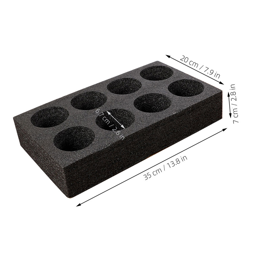4 Stück 8-Loch-Getränkehalter  – Coffee Tea Stand Bewertung und Preis