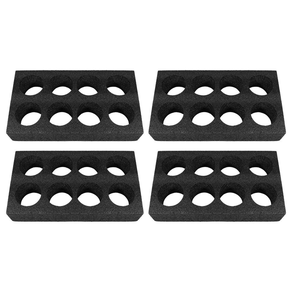 4 Stück 8-Loch-Getränkehalter  – Coffee Tea Stand Bewertung und Preis