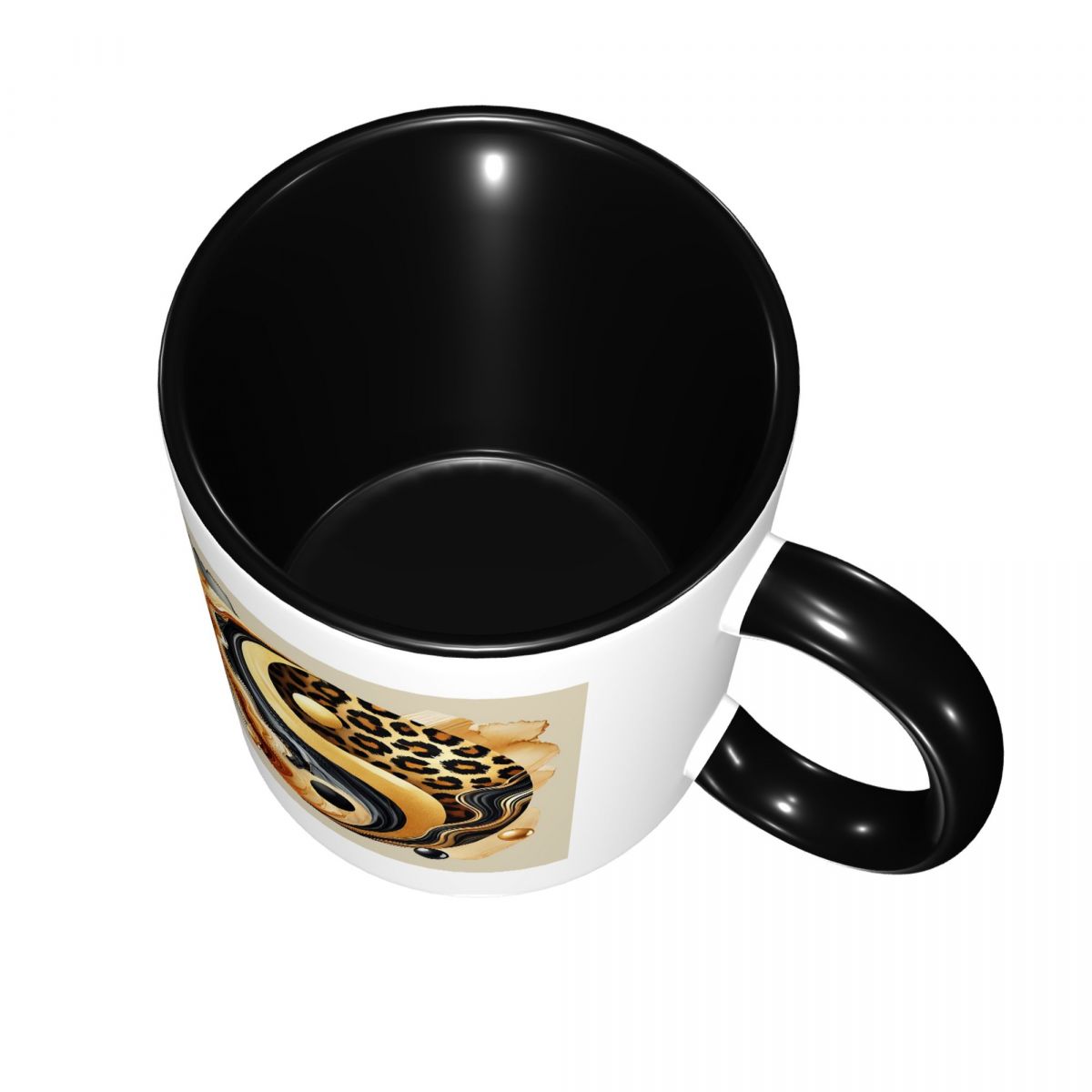 Luxuriöse Gold-Marmor Yin-Yang – Coffee Tea Yin Yang Bewertung und Preis