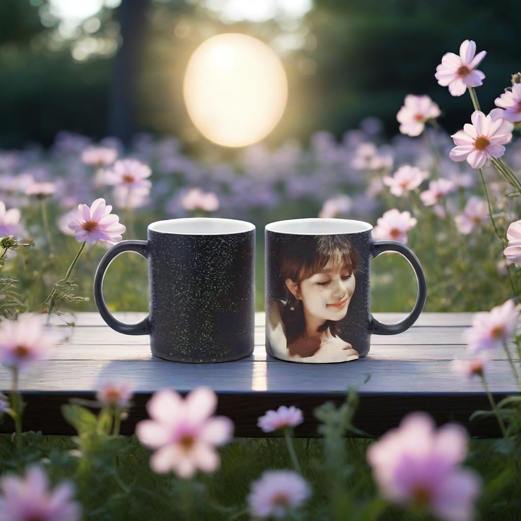 Schwarzer Farbwechselbecher au – Coffee Tea Photos Bewertung und Preis