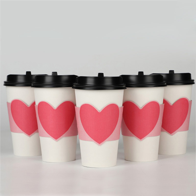 100 stücke Einweg Tasse Hülse  – Coffee Tea Day Bewertung und Preis