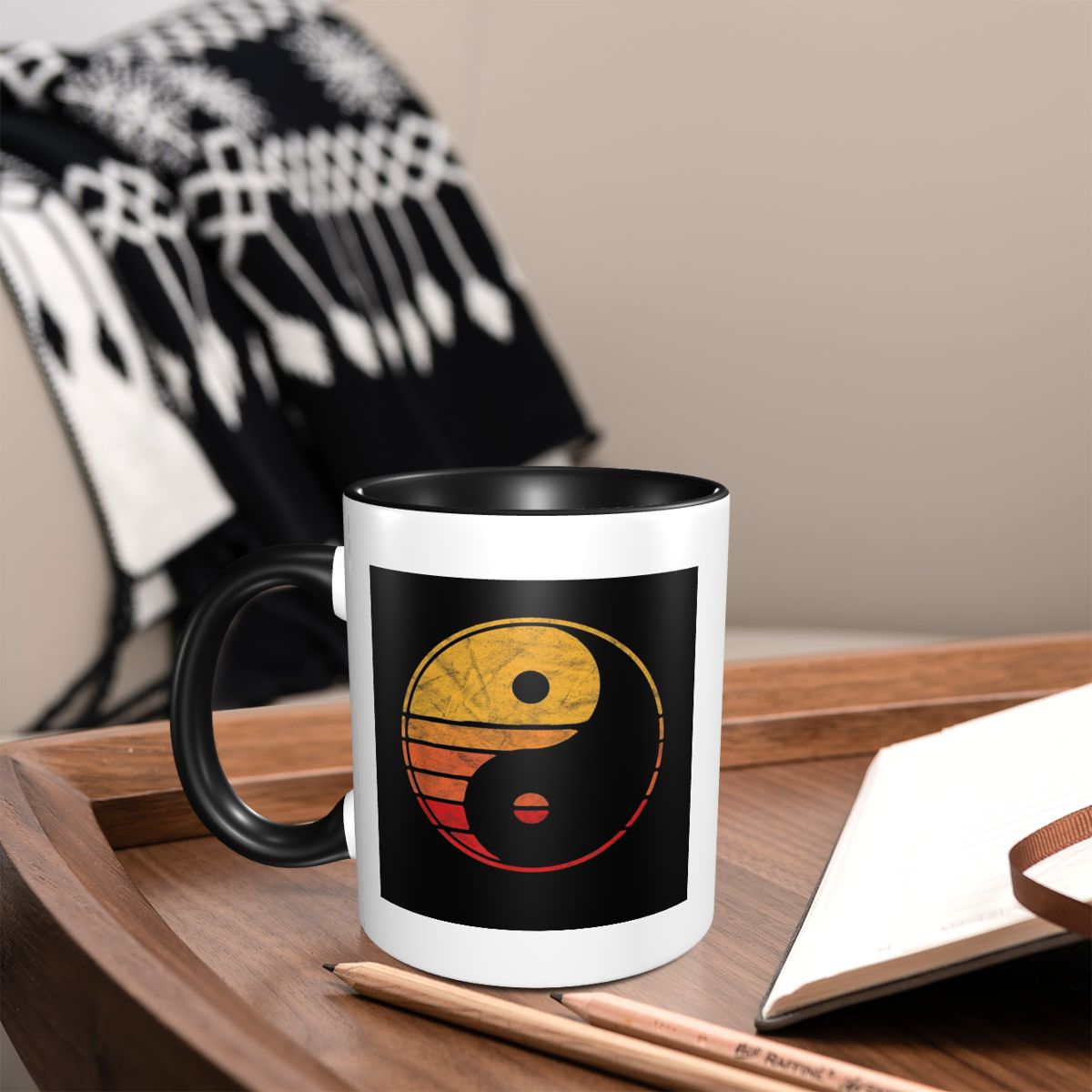 Humor Vintage Yin Yang 80er Ja – Coffee Tea Yin Yang Bewertung und Preis