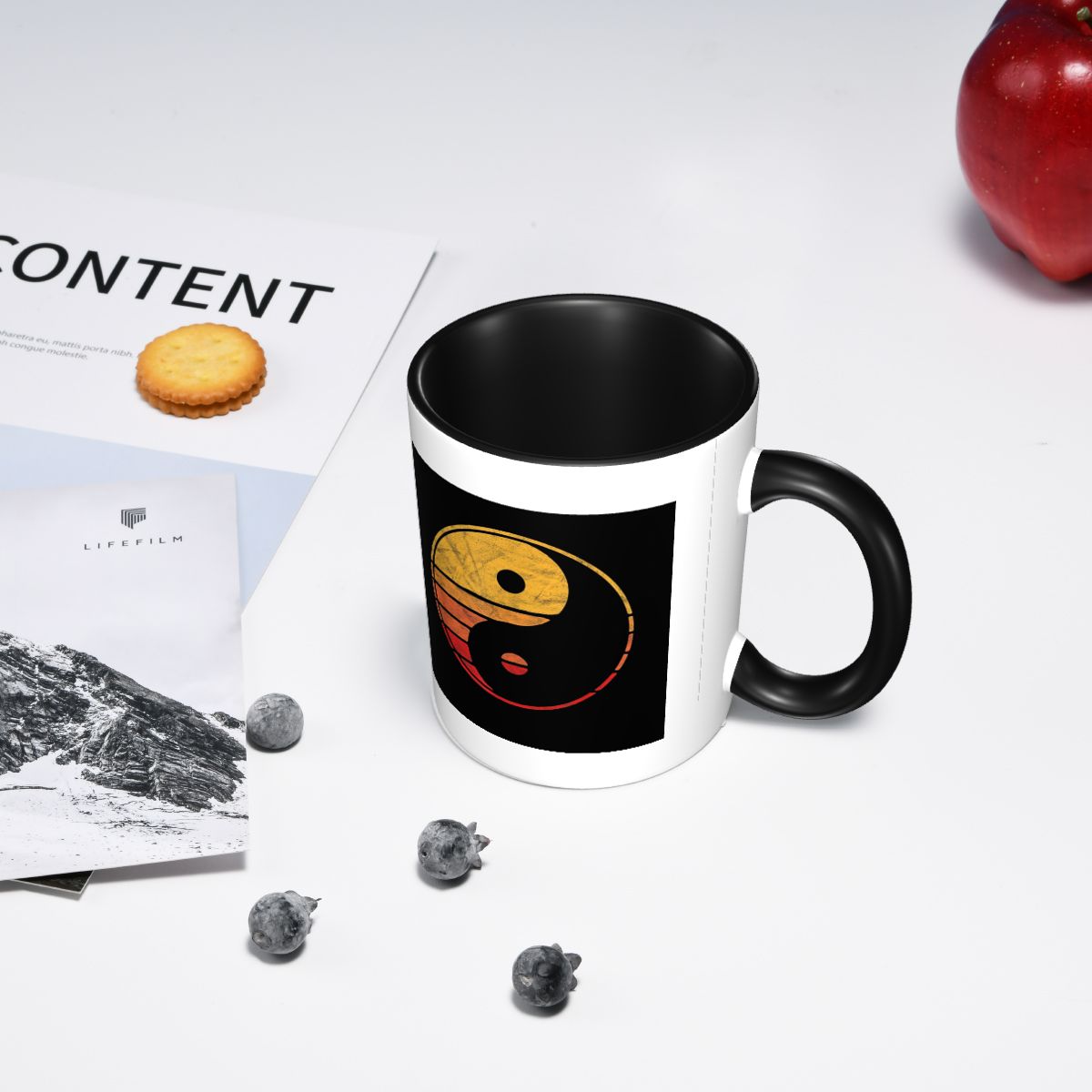 Humor Vintage Yin Yang 80er Ja – Coffee Tea Yin Yang Bewertung und Preis