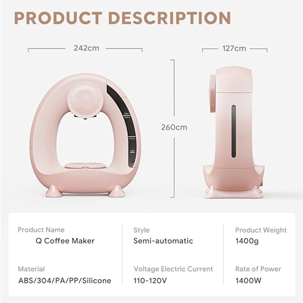 A25U 2-in-1 Kaffeemaschine, pe – Coffee Tea Uk Bewertung und Preis
