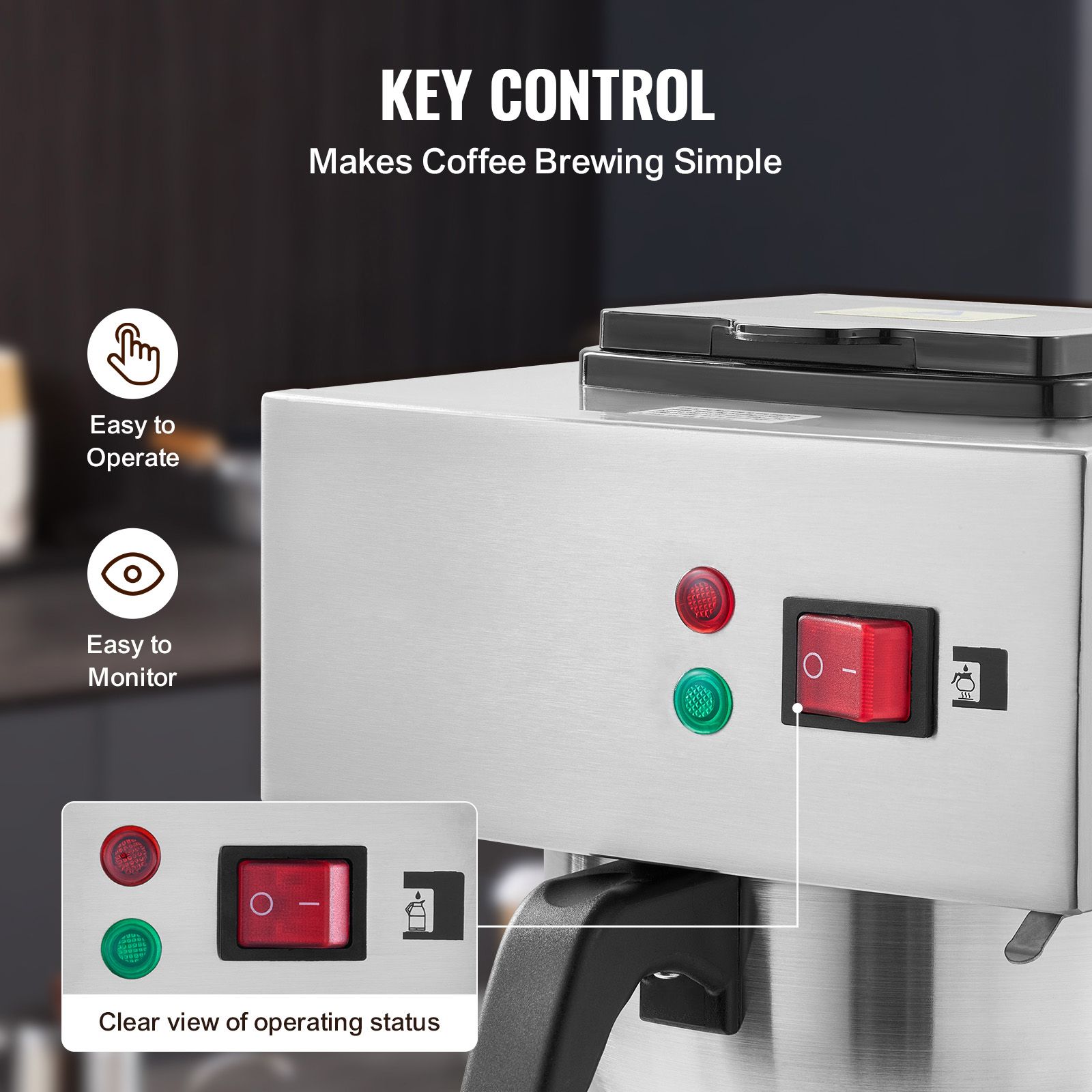 12-Tassen-Kaffeemaschine für d – Coffee & Tea Restaurant Bewertung und Preis