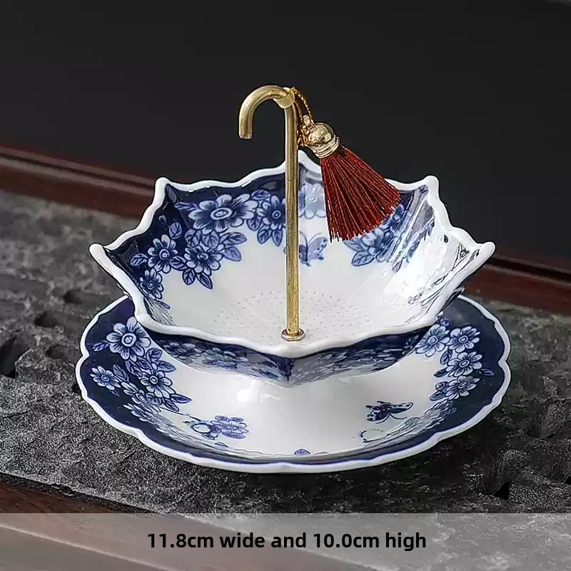 Chinesischer Blau-Weißer Porze – Coffee Tea In Chinese Bewertung und Preis