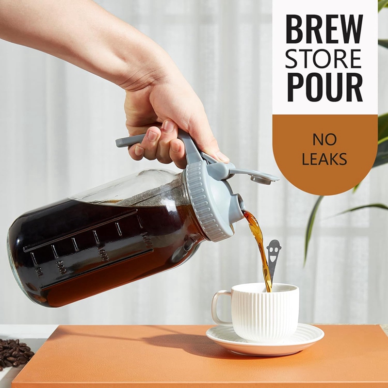 Kaltbrüh-Kaffeekanne 64Oz, Dic – Coffee & Tea Restaurant Bewertung und Preis