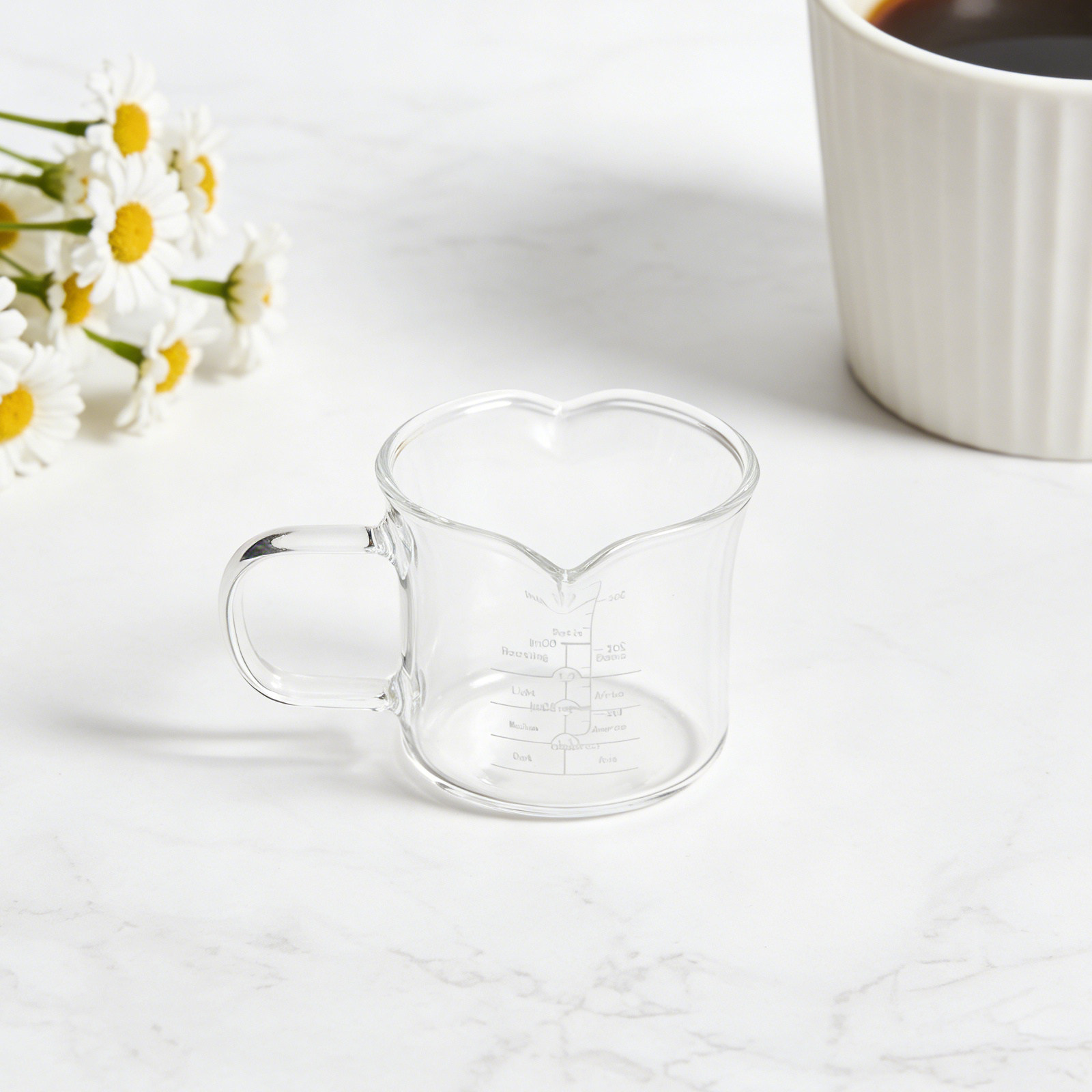 Doppeltrichter-Messbecher aus  – Coffee Tea Cup Bewertung und Preis